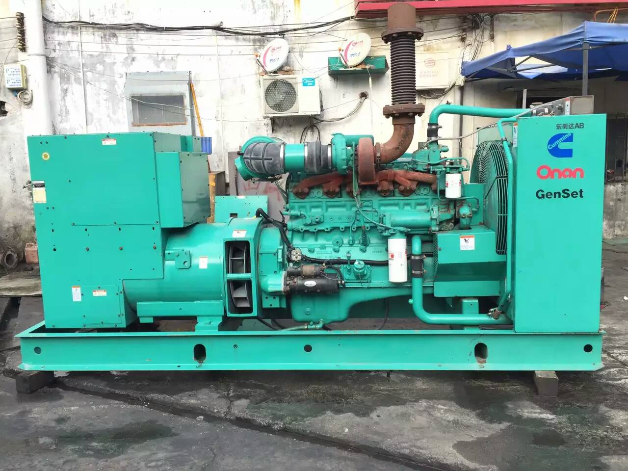 民丰租赁发电机-柴油发电机不正常冒烟的原因